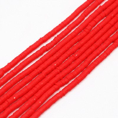 Polimēru māla krelles, 4-6 mm