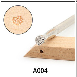 1 tk DIY käsitsi valmistatud nahast templid Tööriist Punch Carving Printing Muster LeatherCraft