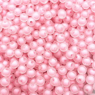8/10/12 mm matējošas akrila apaļas pērļu krelles, brīvas krelles rotaslietu izgatavošanai, DIY apģērbu aksesuāri
