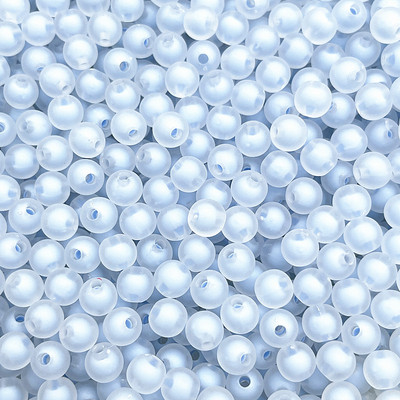 8/10/12 mm matējošas akrila apaļas pērļu krelles, brīvas krelles rotaslietu izgatavošanai, DIY apģērbu aksesuāri