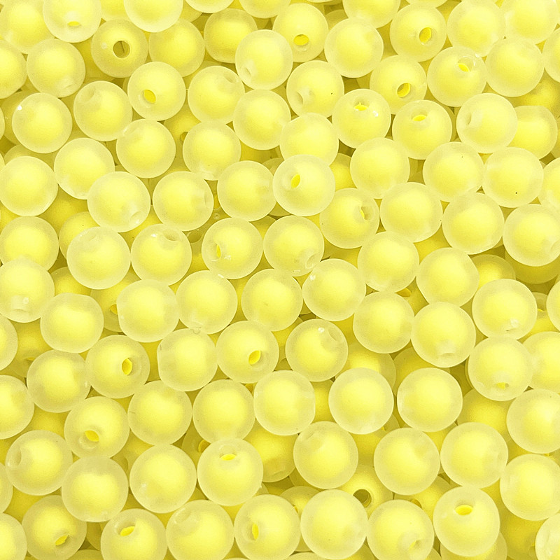 8/10/12 mm matējošas akrila apaļas pērļu krelles, brīvas krelles rotaslietu izgatavošanai, DIY apģērbu aksesuāri