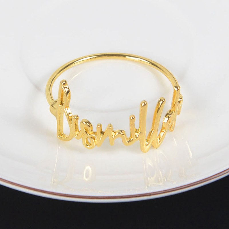 2/4/6gab sakausējuma metāla salvešu gredzeni kāzu galda dekorēšanai salvešu turētājs Ramadāna kāzu dvieļu gredzeni vakariņu galda dekorēšanai