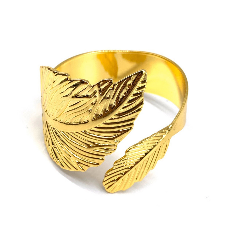 IMUWEN 12 gabalu/ LOT salvešu turētājs Luksusa galda salvešu gredzens metāla Ziemassvētku ballīšu piederumi banketu vakariņu salvetes turētājs