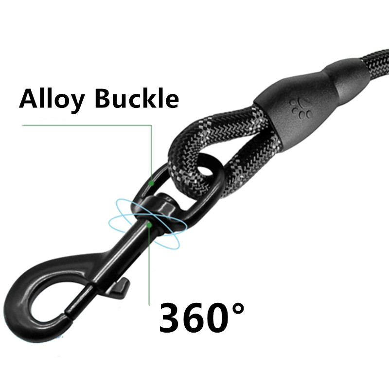 Suņu siksnas Īsas pavadas lielu suņu pastaigai Atstarojošie suņi Pavada Ērts rokturis Mājdzīvnieku ķēde Virve Suņi Pavadas Mājdzīvnieku piederumi