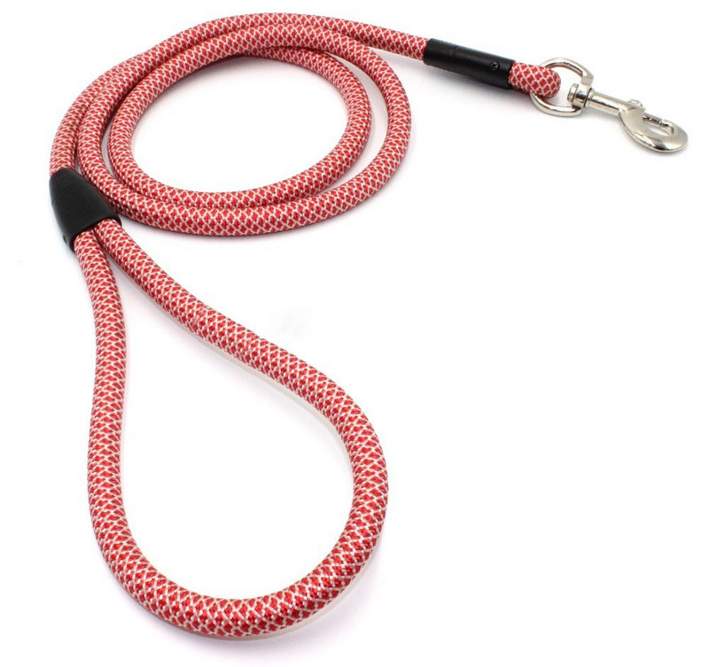 Suņu siksna Atstarojoša lieljaudas kāpšanas virves pavada vidēji lieliem suņiem Neilona Spēcīga apmācības pavada Slīdoša pavada siksna