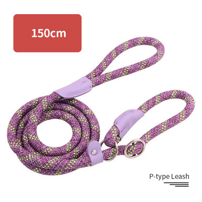 Suņu siksna Atstarojoša Spēcīga neilona siksna Apmācība Drošība Suņu pavadas Virves Labradors Franču buldogs Iejūga pavadas 120/150/180cm