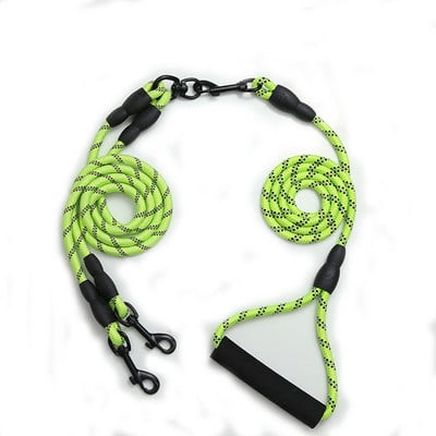 Neilona atstarojoša, izturīga suņu pavada maziem suņiem kucēnu pamata pavadas, garas, smagas, lielas suņu pavadas vilces virve Lieliski piemērota mācībām