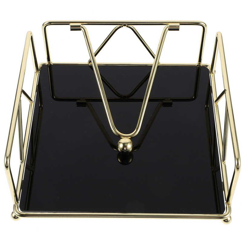 Kokteiļu salvešu turētāji virtuves kvadrātveida papīra salvešu dozators vintage stila galds