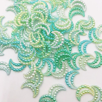 50gab Bēšs ABS sveķu pusapaļš zieds Bow Svešzemju Pērles Mākslai Plakana aizmugure Bez Hotfix Rhinestones Pērļu Kurpes Krelles DIY Tālrunis