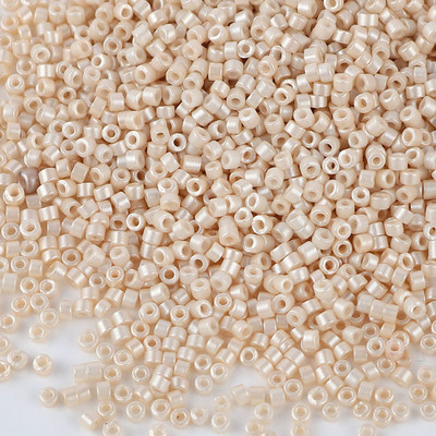 10g/20g 11prime 0 Cream Pearl Effect Stikla rīsu krelles Aksesuāri Diy Craft Rokassprādze Krāsainas Krelles