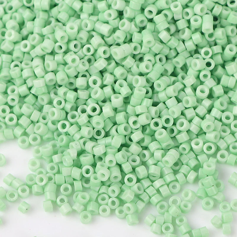 10g/20g 11prime 0 Cream Pearl Effect Stikla rīsu krelles Aksesuāri Diy Craft Rokassprādze Krāsainas Krelles