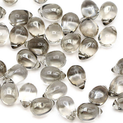 20gb ūdens piliena formas stikla krelles kristāla vaļīgas krelles DIY rotaslietu izgatavošanai aksesuāri kaklarota auskari roku darbs piederumi