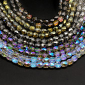 AB värvilised kristallhelmed läikivad lihvitud klaashelmed ehete valmistamiseks DIY peakatted kaelakee käevõru kõrvarõnga aksessuaarid