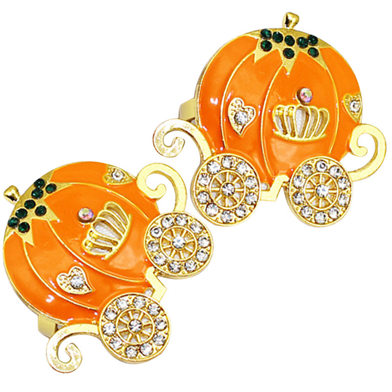 Fiksētas sprādzes ķirbju grozs Salvešu turētāji Gredzena dekors Dekoratīvie sprādzes Pateicības diena