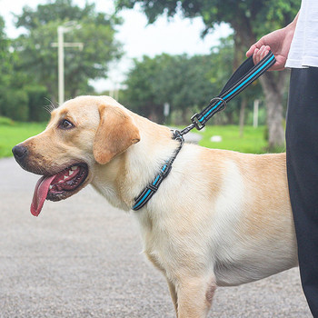 Λουρί σκύλου Κοντό λουρί σκύλου Λουριά ενός βήματος για μεγάλα σκυλιά που περπατούν νάιλον σκυλιά λουριά Ανακλαστικά σχοινιά Ζώνη ασφαλείας Σχοινί αλυσίδας για κατοικίδια