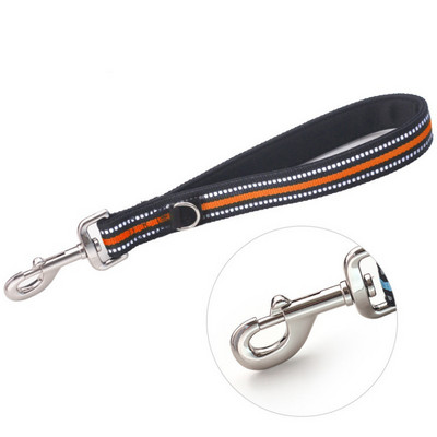 Suņu siksna Īsa suņu pavada Viena soļa pavadas lieliem suņiem pastaigu neilona suņiem pavadas atstarojošas virves Drošības jostas mājdzīvnieku ķēdes virve