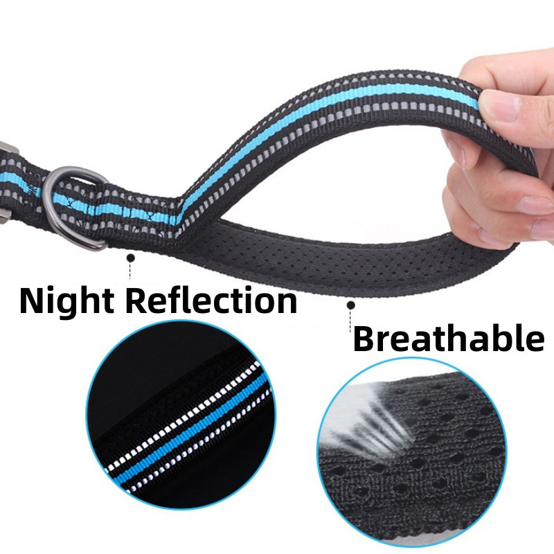 Suņu siksna Īsa suņu pavada Viena soļa pavadas lieliem suņiem pastaigu neilona suņiem pavadas atstarojošas virves Drošības jostas mājdzīvnieku ķēdes virve