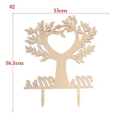 "Kungs un kundze" Vintage lauku stila kāzu kūku virsma ar lāzeru griezti koka burti Kāzu kūku rotājumi labvēlīgie materiāli, saderināšanās dāvanas