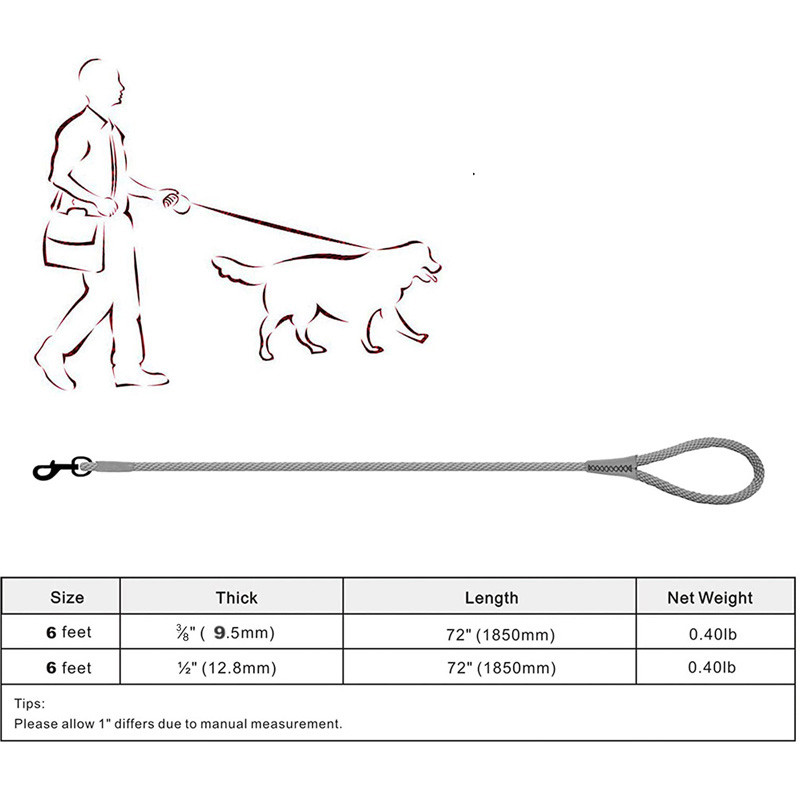 Mājdzīvnieku siksna Neilona Izturīgas un mīkstas suņu pavadas Staigāšanai, Skriešanai Apmācības Virves Josta Maziem Vidējiem Lieliem Suņu Iejūgiem