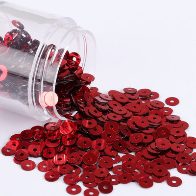 4MM 5MM 6MM sequin Bērnu rokasgrāmata DIY materiāls 3D izšuvumi krelles Krāsa Dekorācija Bērnudārza rokasgrāmata Materiāls DIY