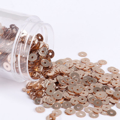 4MM 5MM 6MM sequin Bērnu rokasgrāmata DIY materiāls 3D izšuvumi krelles Krāsa Dekorācija Bērnudārza rokasgrāmata Materiāls DIY