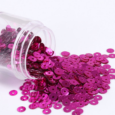 4MM 5MM 6MM sequin Bērnu rokasgrāmata DIY materiāls 3D izšuvumi krelles Krāsa Dekorācija Bērnudārza rokasgrāmata Materiāls DIY