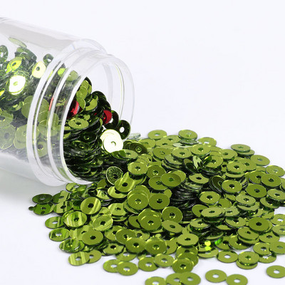 4MM 5MM 6MM sequin Bērnu rokasgrāmata DIY materiāls 3D izšuvumi krelles Krāsa Dekorācija Bērnudārza rokasgrāmata Materiāls DIY