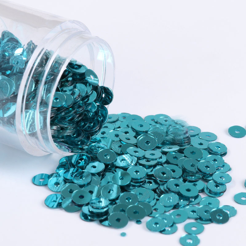 4MM 5MM 6MM sequin Bērnu rokasgrāmata DIY materiāls 3D izšuvumi krelles Krāsa Dekorācija Bērnudārza rokasgrāmata Materiāls DIY