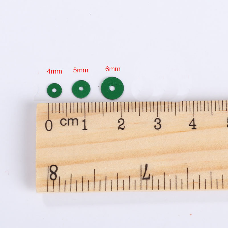 4MM 5MM 6MM sequin Bērnu rokasgrāmata DIY materiāls 3D izšuvumi krelles Krāsa Dekorācija Bērnudārza rokasgrāmata Materiāls DIY