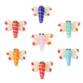 24x30mm 1gb roku darbs Lampwork Stikla spāres Pērlītes Burvīgs Kulons ar rokām darinātam DIY Apģērbam Apģērbu Izejmateriāli Šūšanas Piederums