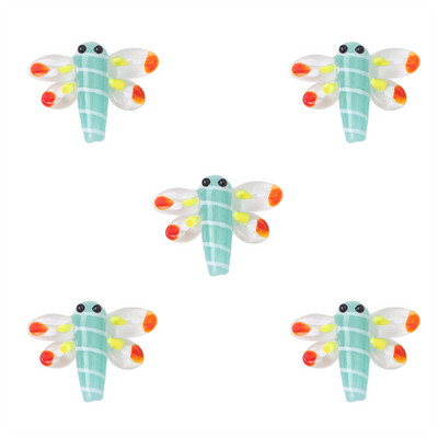 24x30mm 1gb roku darbs Lampwork Stikla spāres Pērlītes Burvīgs Kulons ar rokām darinātam DIY Apģērbam Apģērbu Izejmateriāli Šūšanas Piederums