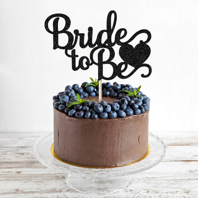 10 x 15 cm roosakuldne sädelev pruut, millest saab koogipealne poissmeestepidu, pulmapidu, pulmapidu