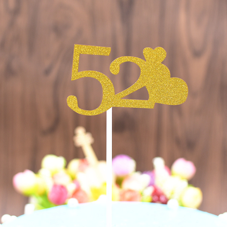 10gab kūkas dekorācijas Giltter Gold Sliver tortes topers Kāzu desertu dekorēšanas piederumi laimīgām kāzu vecpuišu ballītēm