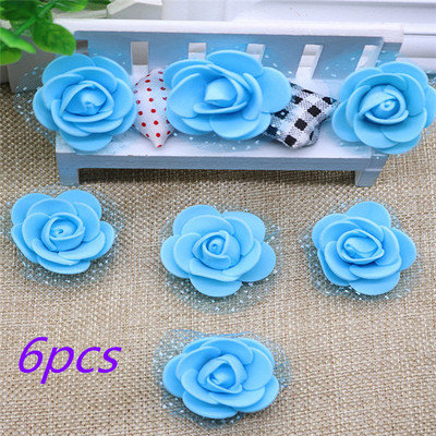 PE rožu zieds Cake Topper kāzu Cupcake Topper Kāzu un saderināšanās dekorācijas Marige Dzimšanas dienas ballīte Kūkas virskārtas dekorēšana
