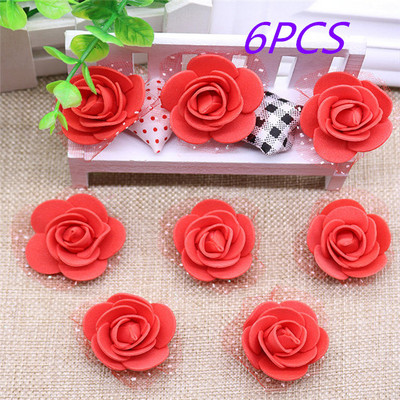 PE rožu zieds Cake Topper kāzu Cupcake Topper Kāzu un saderināšanās dekorācijas Marige Dzimšanas dienas ballīte Kūkas virskārtas dekorēšana