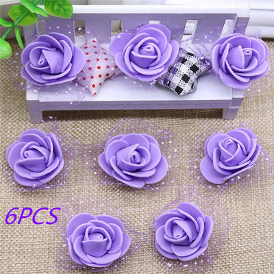PE rožu zieds Cake Topper kāzu Cupcake Topper Kāzu un saderināšanās dekorācijas Marige Dzimšanas dienas ballīte Kūkas virskārtas dekorēšana