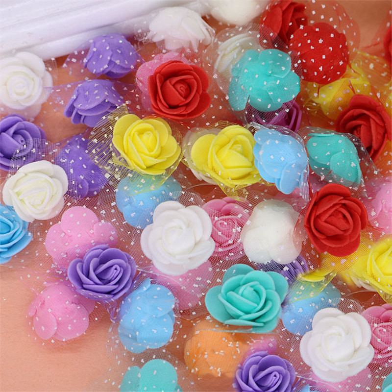 PE rožu zieds Cake Topper kāzu Cupcake Topper Kāzu un saderināšanās dekorācijas Marige Dzimšanas dienas ballīte Kūkas virskārtas dekorēšana