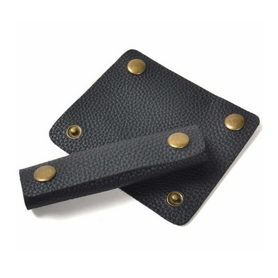 1PC PU ādas čemodāna rokturis aizsargapvalks bagāžas somas rokturis, ratiņu plecu siksnas spilventiņu pārsegs DIY somas piederumi