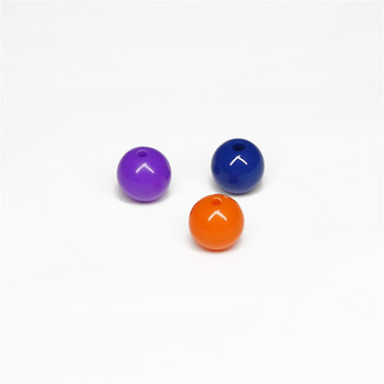 Акрилни едноцветни кръгли мъниста ABS имитация на перли свободни мъниста diy ръчно изработени обеци гривна бижута аксесоари материал
