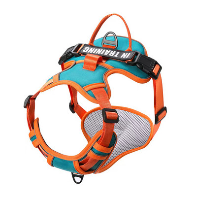 Neilona suņu siksnas veste atstarojoša suņu iejūga personalizēta, elpojoša, regulējama mājdzīvnieku iejūga siksna maziem vidēji lieliem suņiem