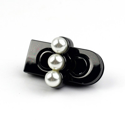 1 tk Metallist pärliga keeratav lukk Push Lukk Klamber Moekott Pagasi kott Nahast käsitöösulgur DIY riistvara tarvikud