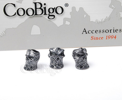 Ninja pirátske korálky s lebkou, zipsom, ťahacím taktickým batohom, taškou, lanom, paracordovým náramkom, nožom, šnúrkou na krk, DIY príslušenstvo, kovové 5 ks