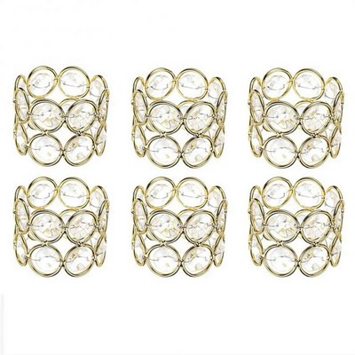 Salvešu turētāji Metāla viesnīcas galds Salvešu gredzens Salvetes sprādze Ar rokām darināti ballīšu piederumi Ziemassvētku salvešu gredzens Daudzfunkcionālas kāzas