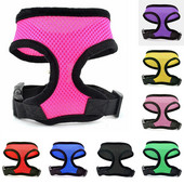 Nailonist koerarakmete jalutusrihm hingav võrgust koerarakmete vest helkurteip Reguleeritav koerarihm nailonvest Chihuahua jaoks