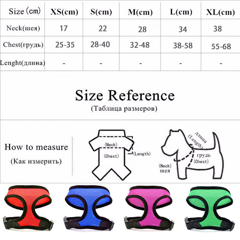 Nailonist koerarakmete jalutusrihm hingav võrgust koerarakmete vest helkurteip Reguleeritav koerarihm nailonvest Chihuahua jaoks