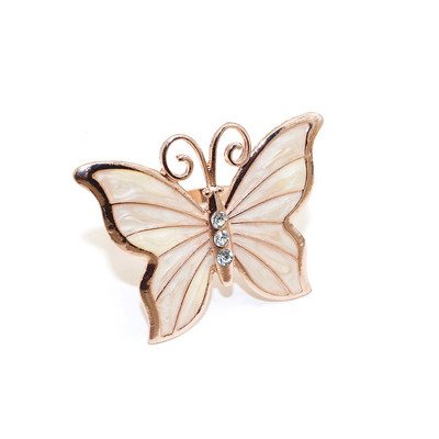 1Gb Daisy Insect salvešu gredzens Butterfly Dragonfly salvešu turētājs vasaras kāzām Ziemassvētku brīvdienām pusdienu galda dekors ERW07