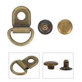 30 σετ κουμπιά παπουτσιών από καμβά με πόρπη Μεταλλικά κουμπώματα Κορδόνια αξεσουάρ από ανοξείδωτο ατσάλι Εργαλεία DIY Μπότες επαναχρησιμοποιούμενες