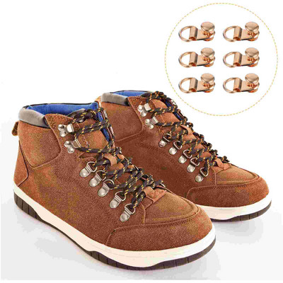 30 σετ κουμπιά παπουτσιών από καμβά με πόρπη Μεταλλικά κουμπώματα Κορδόνια αξεσουάρ από ανοξείδωτο ατσάλι Εργαλεία DIY Μπότες επαναχρησιμοποιούμενες