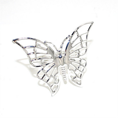 8PCS Gun melnu ziedu salvešu gredzeni Pērļu rhinstone salvešu turētājs Helovīna Lieldienu svētku ballītei Mājas galda noformējums ERP41