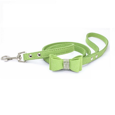 Нагръдник за домашни любимци Rhinestone Bow Малко куче Traction Rope Walking Котешки нагръдник Coleira Para Cachorro Котешки аксесоари